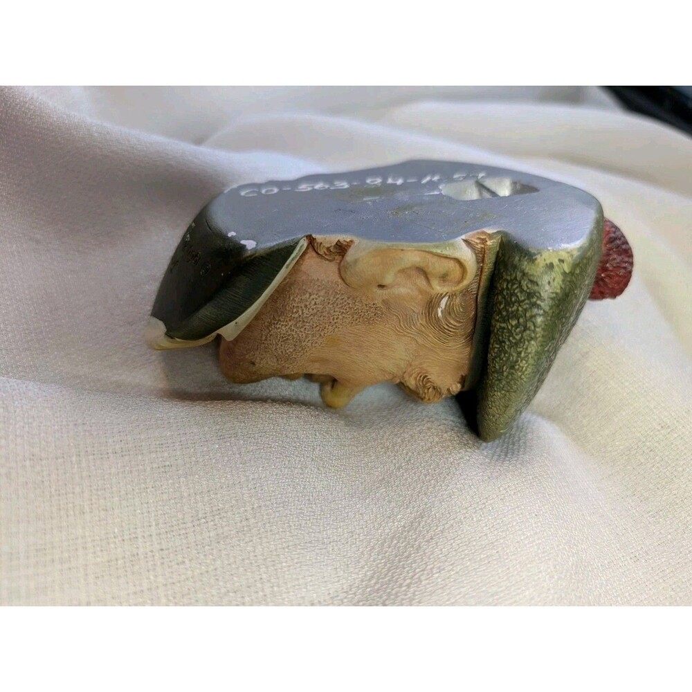 Vintage Bossons Chalkware Head 1969 JOCK Wall Hanging Sculpture Made in England - Picture 16 of 16